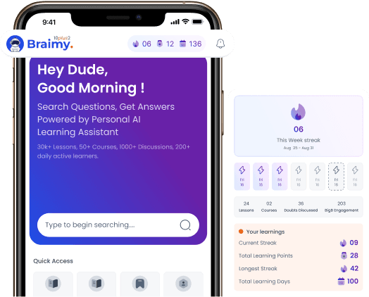 Learning points and streaks